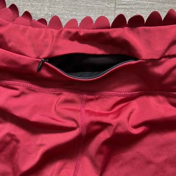 Electric Yoga Women’s L Activewear Scalloped Tummy Control Leggings Quick Dry - Picture 10 of 11